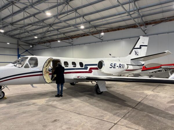 Cessna Citation 500 S/N 500-0319 Reg: SE-RII, formerly F-GKID – Bild 2