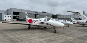 Cessna Citation 500 S/N 500-0319 Reg: SE-RII, formerly F-GKID